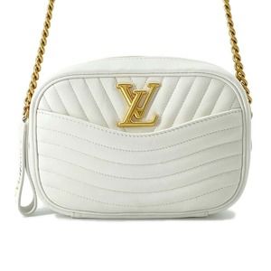 Louis Vuitton Camera Bag Shoulder Bag Leather White